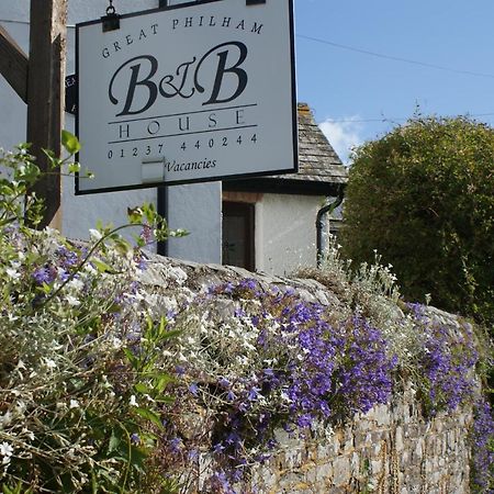 Great Philham House B&B Hartland Bagian luar foto